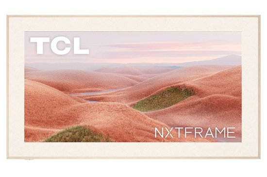 QLED TV 55" TCL NXTFRAME 55A300W, Google TV, 4K UHD, DVB-T2/C/S2, HDMI, Wi-Fi, USB, BT, energetski razred E