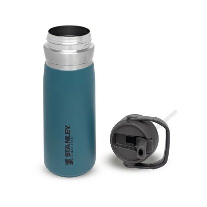 Boca STANLEY Classic Iceflow Flip Straw Water Bottle, 0.65l, plava
