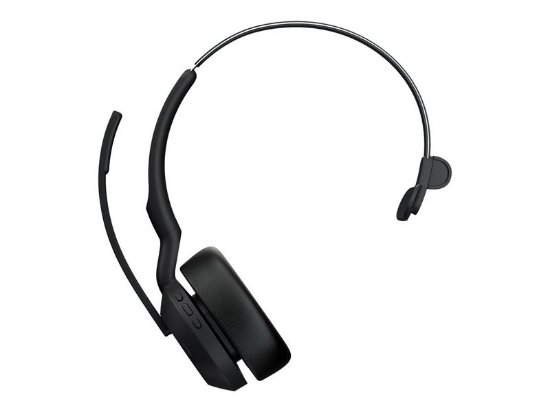 Slušalice JABRA Evolve2 55 Link380c MS, on-ear, Mono, USB-C, BT, crne