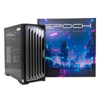 Računalo EPOCH Pyxis / Ryzen 5 7600X, 32GB DDR5, 1TB SSD NVMe, AMD Radeon RX 7800XT 16GB, WiFi, Windows 11, crno