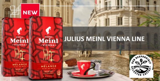 Kava za espresso JULIUS MEINL Vienna Melange 1 kg, zrno