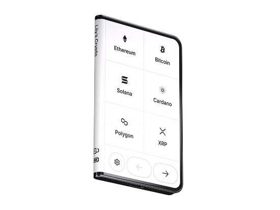 Bitcoin Wallet LEDGER Stax, za kriptovalute