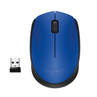 Miš LOGITECH M171, optički, bežični, plavi