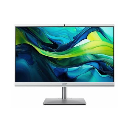 Računalo AiO ACER Aspire C24-195ES DQ.BM4EX.005 / 23,8" FHD IPS, Core Ultra 125U, 16GB, 512GB SSD, Intel HD Graphics, WiFi, tipkovnica, miš, Linux, bijelo