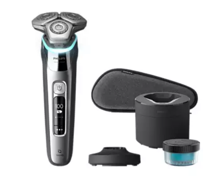 Aparat za brijanje PHILIPS S9975/55, za mokro i suho brijanje, siva