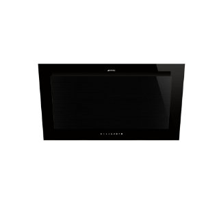 Kuhinjska napa SMEG KV194B3, 90 cm, 820 m3/h, energetski razred A+, crna