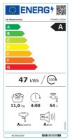 Slika Perilica rublja LG F4WR511S0W, 1400 o/min, do 11 Kg, AI DD, energetski razred A, bijela