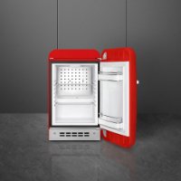 Hladnjak SMEG FAB5RRD5, retro, 73 cm, 34 l, energetski razred D, crveni