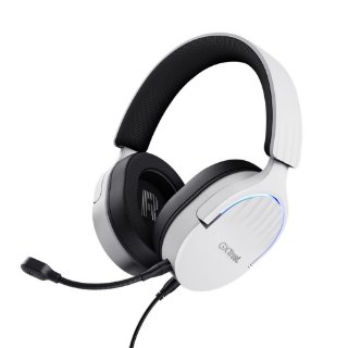 Slušalice TRUST GXT 490W Fayzo, 7.1, RGB, USB, bijele