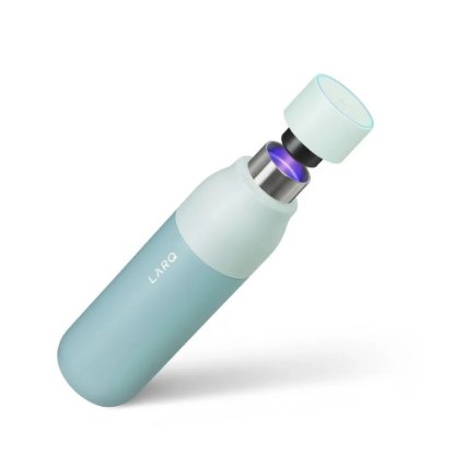 Termos boca LARQ PureVis, antibakterijska, UV, 0.5l, zelena