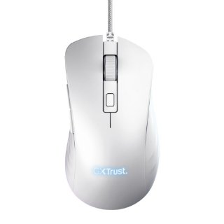 Miš TRUST GXT 924W Ybar+, RGB, optički, 25600dpi, bijeli