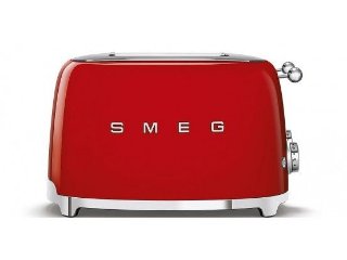 Toster SMEG TSF03RDEU, 4 utora, 2000 W, crvena