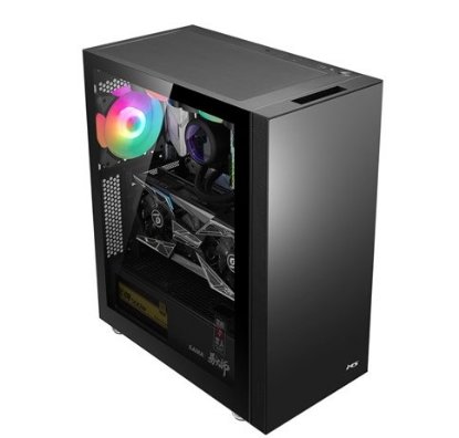 Kućište MS ARMOR V500 gaming, MIDI, ATX, window, crno, bez napajanja