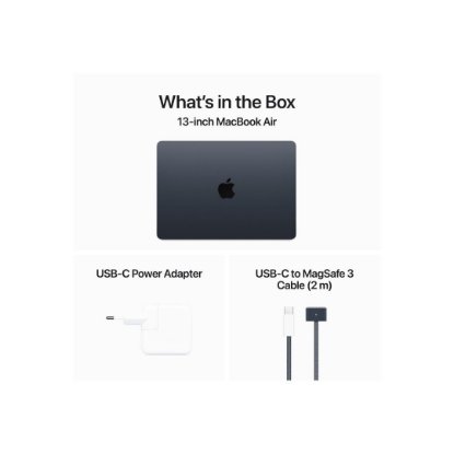 Laptop APPLE MacBook Air 13.6" MXCV3CR/A / 8-Core M3, 16GB, 512GB SSD, Apple 10-Core GPU, 13.6" 2560x1664 IPS, macOS, tamno-plavi