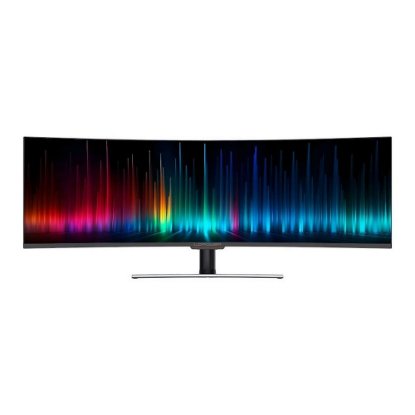 Gaming monitor 49" LC POWER LC-M49-DFHD-144-C-Q, 3840x1080, VA, 144Hz, 6ms, 350cd/m2, FreeSync, zakrivljeni, crni