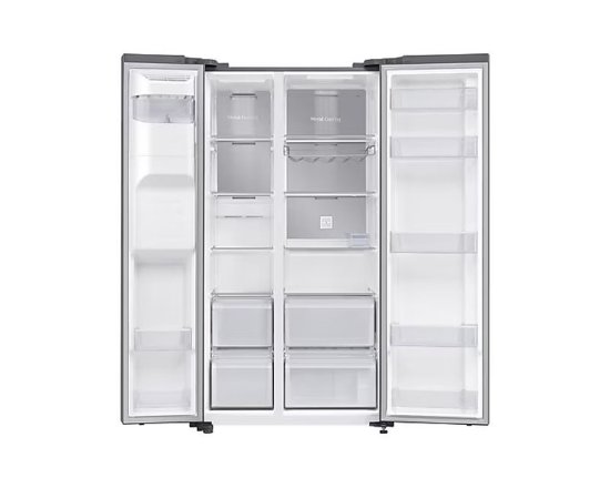 Slika Hladnjak SAMSUNG RS65DG54M3SLEO, Side-by-Side, 407/210 l, 179 cm, energetski razred F