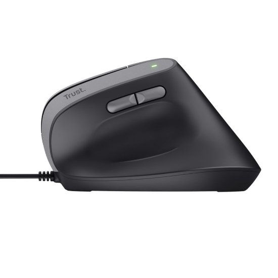 Miš TRUST Bayo II Ergonomic, optički, 2400dpi, crni