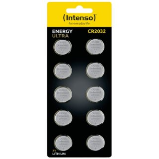 Baterije INTENSO CR2032, litijske, 3 V, 220 mAh, 10kom