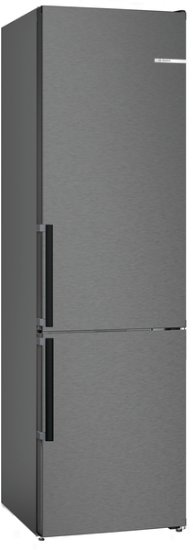 Hladnjak BOSCH KGN39VXCT, kombinirani, 203 cm, 260/103 l, NoFrost, VitaFresh XX, energetski razred C, tamni inox