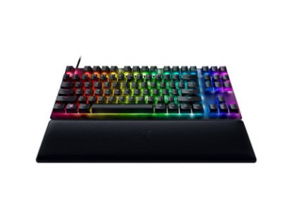 Tipkovnica RAZER Huntsman V2 Tenkeyless, Red Linear Optical Switch, RGB, US Layout, USB