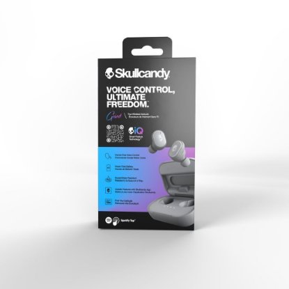 Slušalice SKULLCANDY GRIND TRUE WIRELESS IN-EAR, bežične, BT, in-ear, mikrofon, sivo-plave