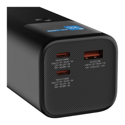 Mobilni USB punjač CANYON PB-2010, 140W , 27000 mAh, PD, QC 3.0, sivi