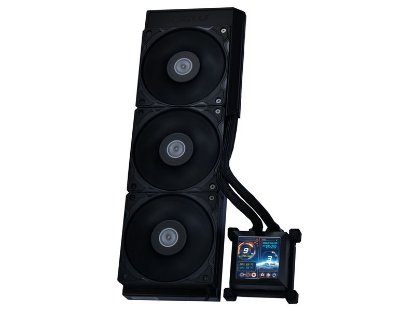Vodeno hlađenje LIAN LI HydroShift LCD 360S, CPU hlađenje, za Intel i AMD, crno