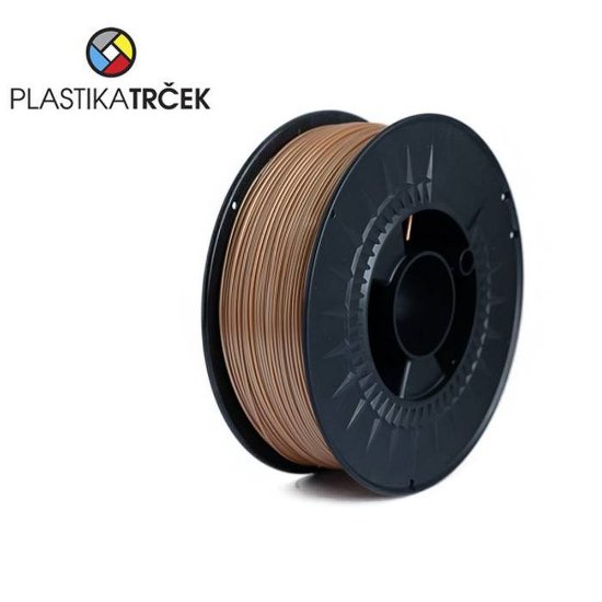 Filament za 3D printer PLASTIKA TRČEK, PLA – 0.4 Kg, Saten Zlatni