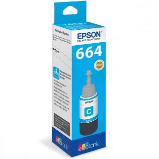 Tinta EPSON T6642, C13T66424A, cijan, za L65x/60x/55x/55x/48x/45x/38x/36x/35x/31x/30xx/22x/21x/14xx/13xx/12x/11x, 70ml