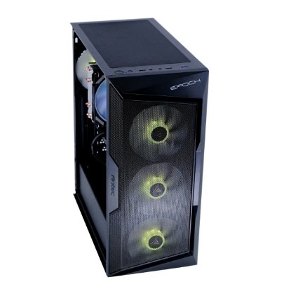 Računalo EPOCH Antares / Core i5 14400F, 16GB DDR5, 1TB SSD NVMe, nVidia GeForce RTX 4060 Ti 16GB, WiFi, Windows 11, crno
