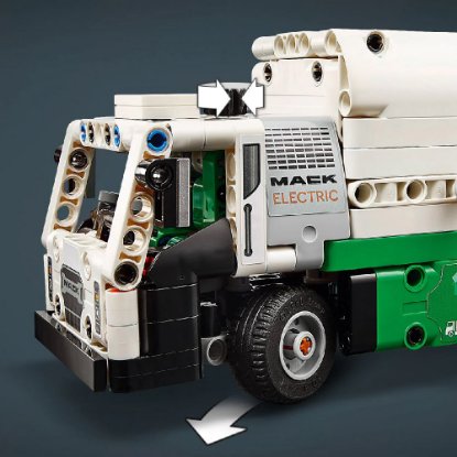 LEGO TECHNIC Mack LR Electric Kamion za odvoz smeća