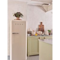 Hladnjak SMEG FAB28RCR5, retro, kombinirani, 172 cm, 244/26 l, energetski razred D, krem