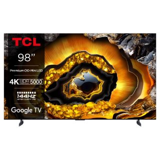 Mini-LED TV 98" TCL 98X955, Google TV, 4K UHD, 144Hz, DVB-T2/C/S2, HDMI, Wi-Fi, BT, USB, LAN - energetski razred G