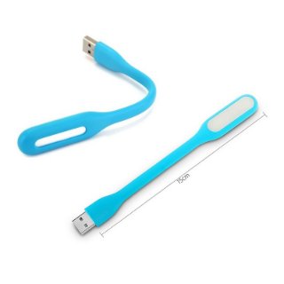 LED svjetiljka ECOVISION, fleksibilna, 1.2W, USB, plava