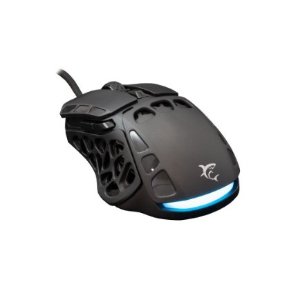 Miš WHITE SHARK Ector, RGB, optički, 12400dpi, crni