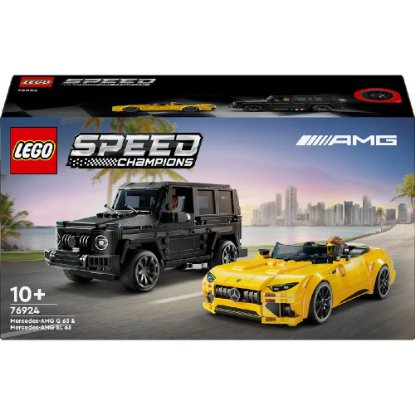 LEGO SPEED CHAMPIONS Mercedes-AMG G 63 in Mercedes-AMG SL 63