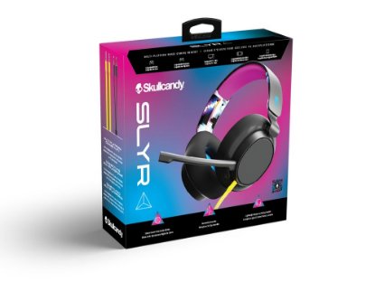 Slušalice SKULLCANDY SLYR MULTI-PLATFORM GAMING WIRED OVER EAR, bežične, BT, over-ear, mikrofon, crne