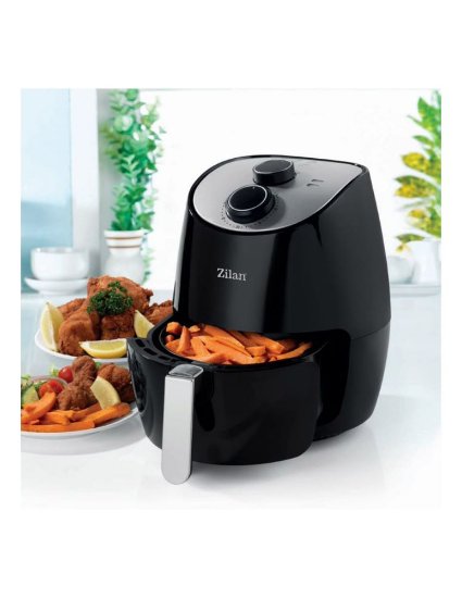 Friteza na vrući zrak ZILAN ZLN3598, 1350W, 2,6l, crna