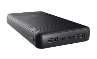 Mobilni USB punjač TRUST Primo Eco, 20000 mAh, crni