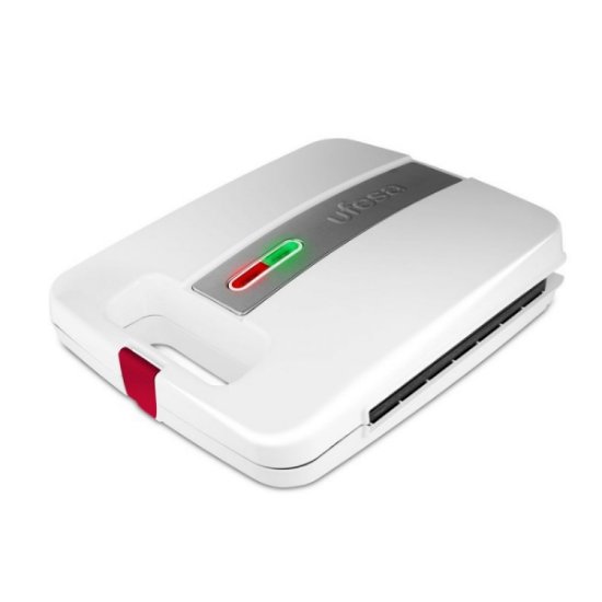 Toster UFESA SW7400, preklopni, za 4 sendviča, bijeli