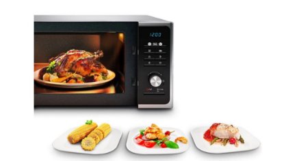 Mikrovalna pećnica SAMSUNG MG23F301TAK/OL, 800 W, 23 l, Grill, crna