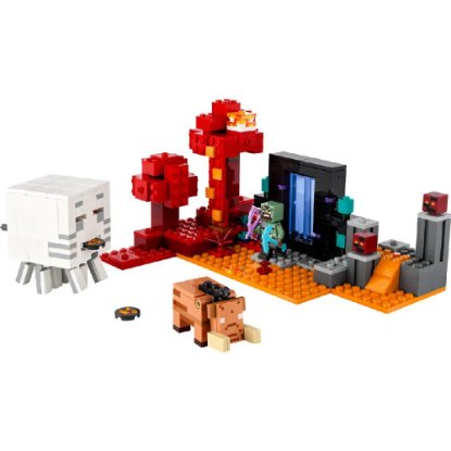 LEGO MINECRAFT Zasjeda kod portala u Podzemlje