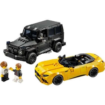 LEGO SPEED CHAMPIONS Mercedes-AMG G 63 in Mercedes-AMG SL 63
