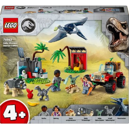 LEGO JURASSIC WORLD Centar za spašavanje malih dinosaura