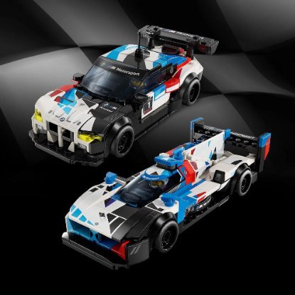 LEGO SPEED CHAMPIONS Trkaći automobili BMW M4 GT3 i BMW M Hybrid V8