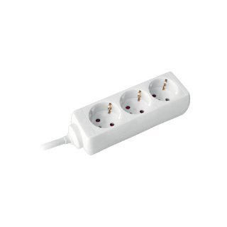 Naponska letva COMMEL, 3 utičnice, 1.4m, bijela