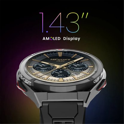 Pametni sat HIFUTURE Active, pametne obavijesti, titanium