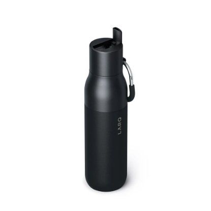 Boca za vodu LARQ, s filterom, 0.5l, crna