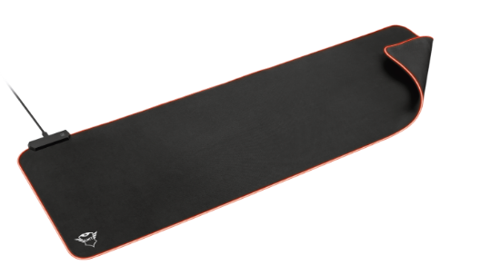 Podloga za miš TRUST GXT 764 Glide-Flex, RGB, crna