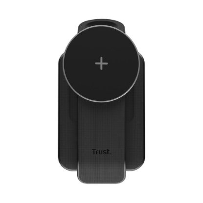 Kućni punjač TRUST Viro, bežični, 20W, crni
